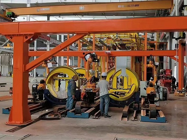 焊接搬運工作站，桁架工作站，免示教焊接機