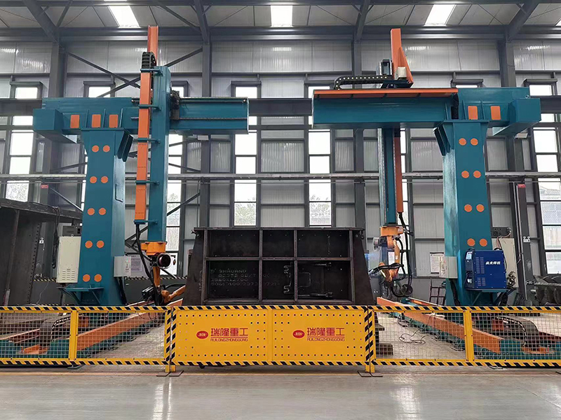 九軸懸臂鋼結構焊接工作站 免示教編程焊接